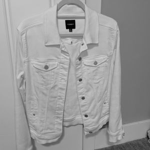 White Denim Jacket